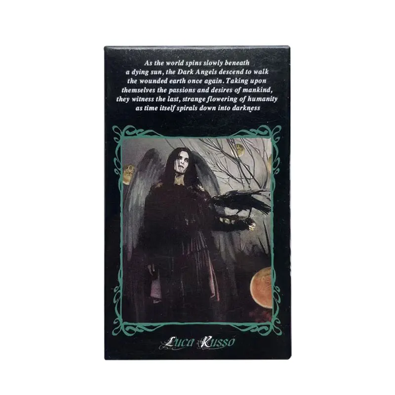 Dark Angels Tarot Divination Fate Oracle Cards Deck Board Games English Gift Party Playing Card Game | Игрушки и хобби