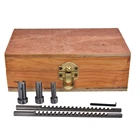 Набор втулок для протяжек HSS Keyway, метрический размер, 6 шт., 2 мм, 3 мм, 6810 втулок с прокладками, режущие инструменты с ЧПУ