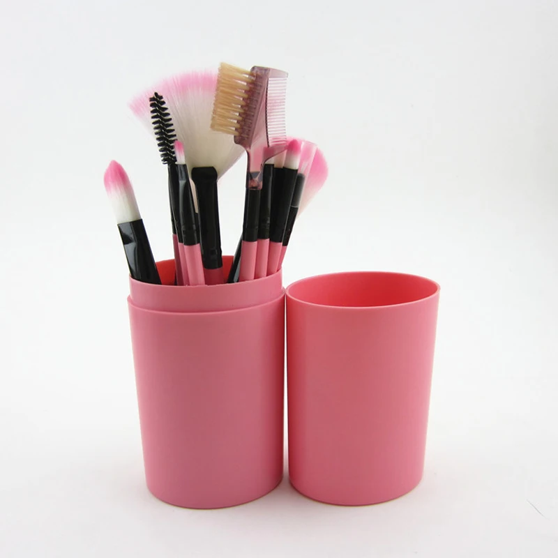 

12Pcs Makeup Brush Set Eye Brush Makeup Small Fan-shaped Brush Multifunctional Blush and Foundation Brush Beauty Tool