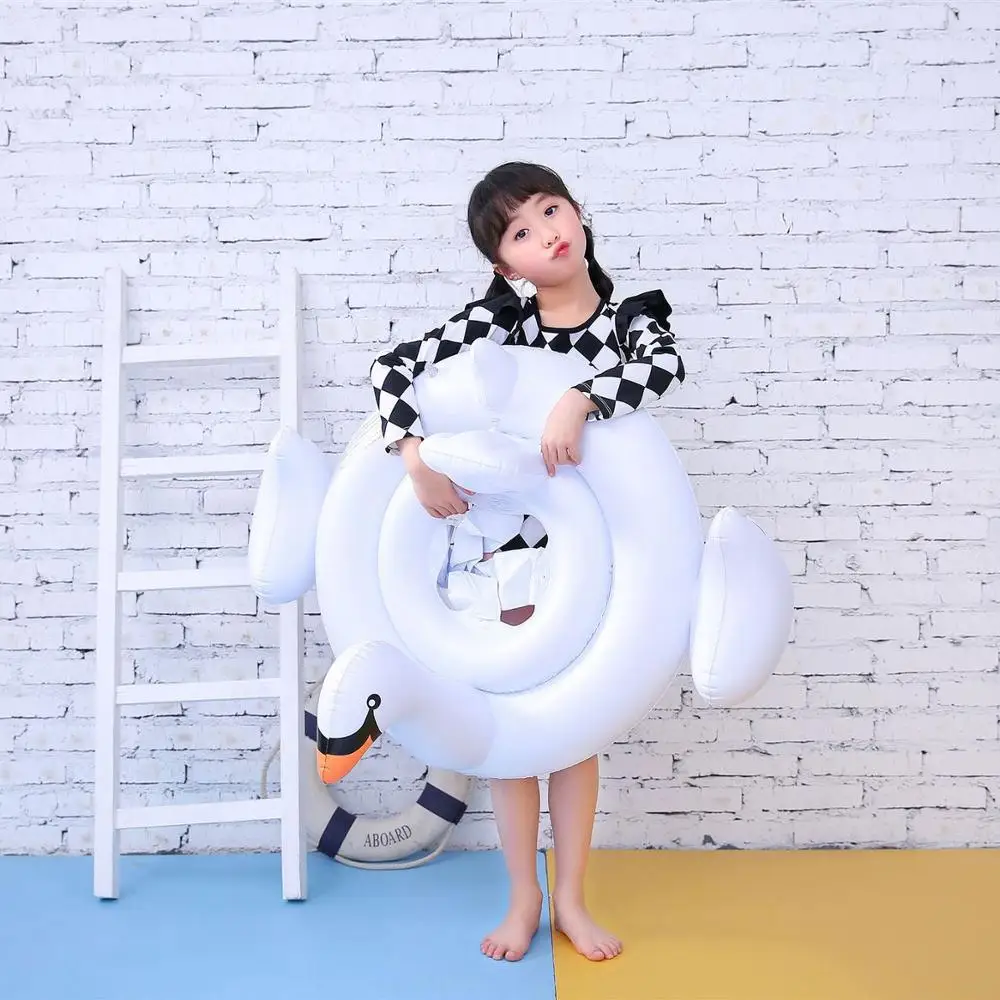 

Flamingo pool float inflat flamingo Swim ring baby Inflatable circle Swan kid Swim ring Pool Toy babi float swimming pool