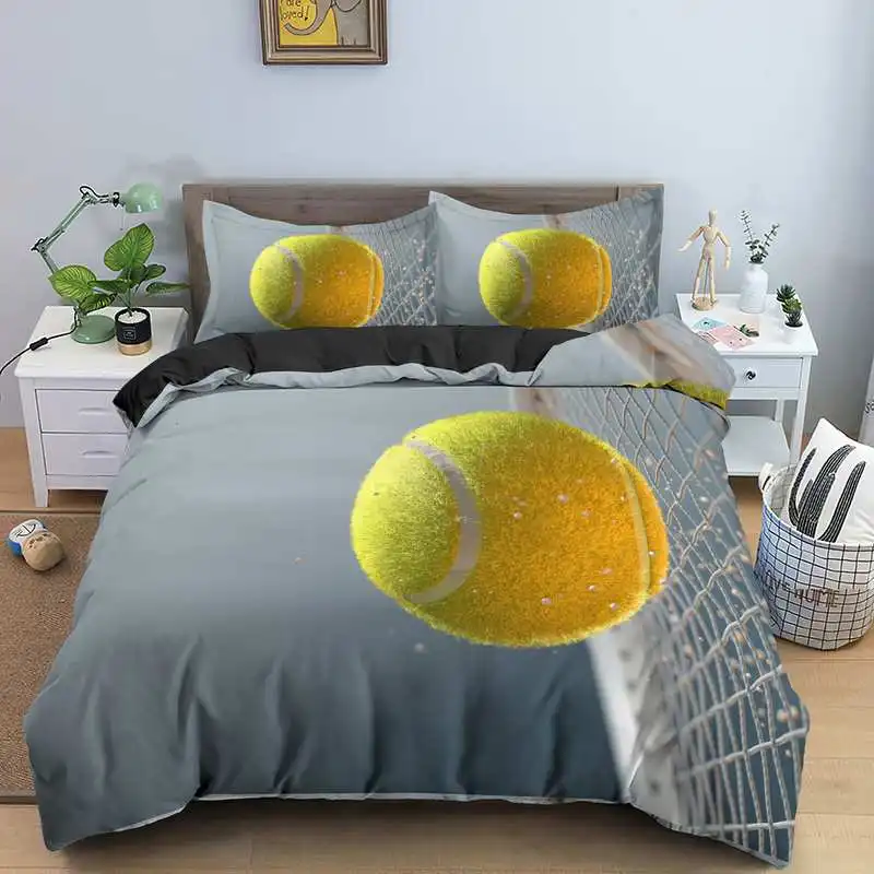 

3D Bedding Set Soccer Duvet Cover Pillowcase Comforter