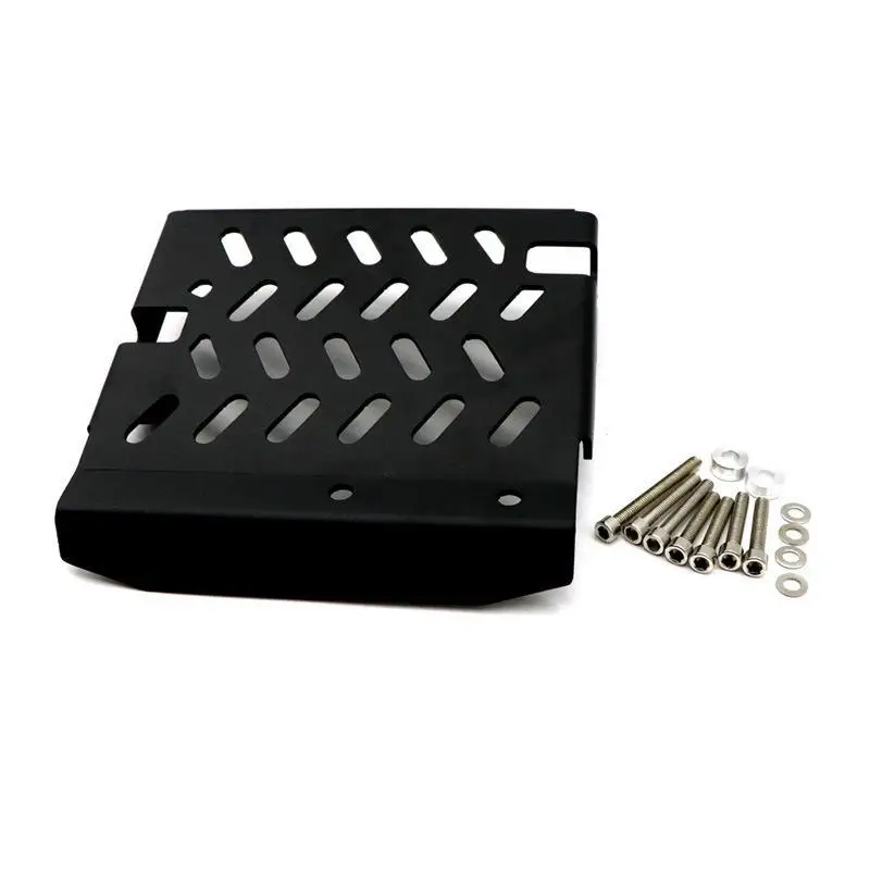 Защитная накладка на шасси двигателя мотоцикла Черная защитная аксессуары из