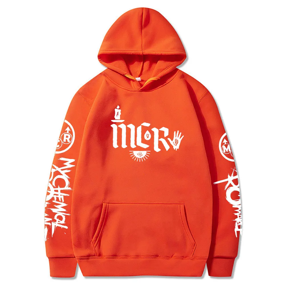 Толстовка с капюшоном для мужчин и женщин My Chemical Черный парадный худи в стиле