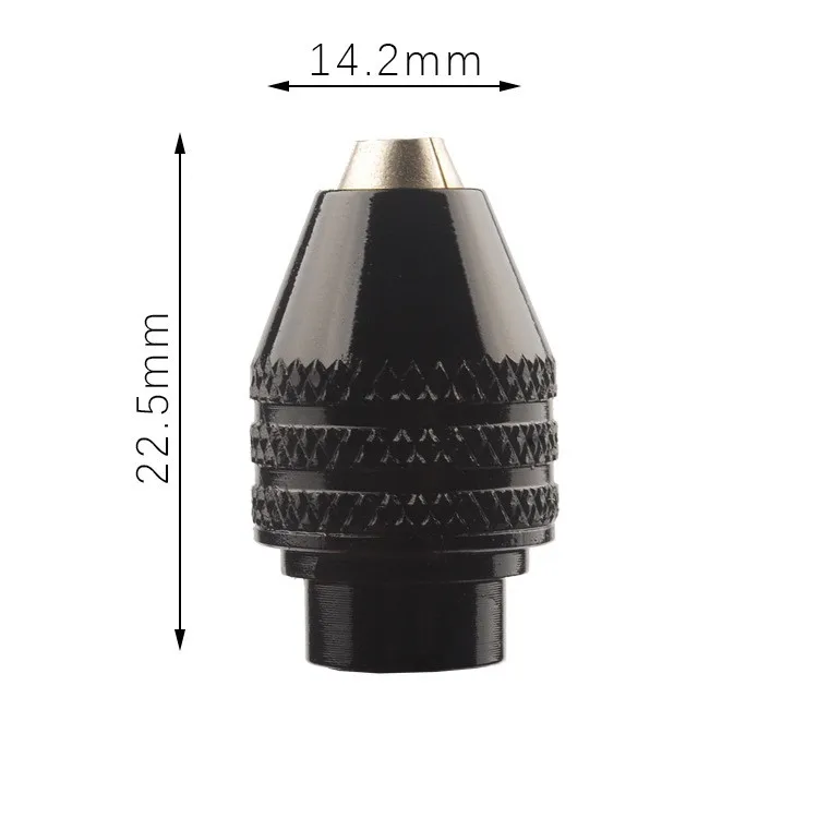 

3Pcs Multi Quick Change Keyless Chuck Universal Chuck Replacement For Grinding Machine Shaft Rotary Tool Chuck 0.5-3.2mm New