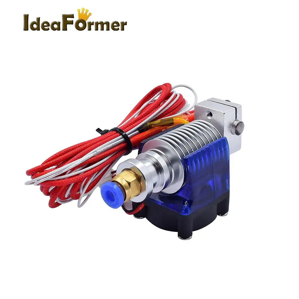 3D принтер на большое расстояние V6 j-головка hotend экструдер с вентилятором для 1 75 мм