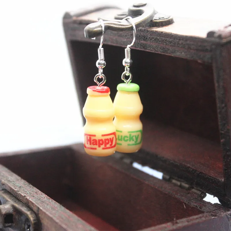 925 серебряные забавные флаконы для йогурта счастливые милые гипоаллергенные