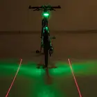 Велосипедный задний фонарь s, светодиодный лазерный Предупреждение ющий светильник, Аксессуары для велосипеда