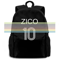 zico brazil flamengo udinese footballer legend camiseta soccerer kashima latest women men backpack laptop travel school
