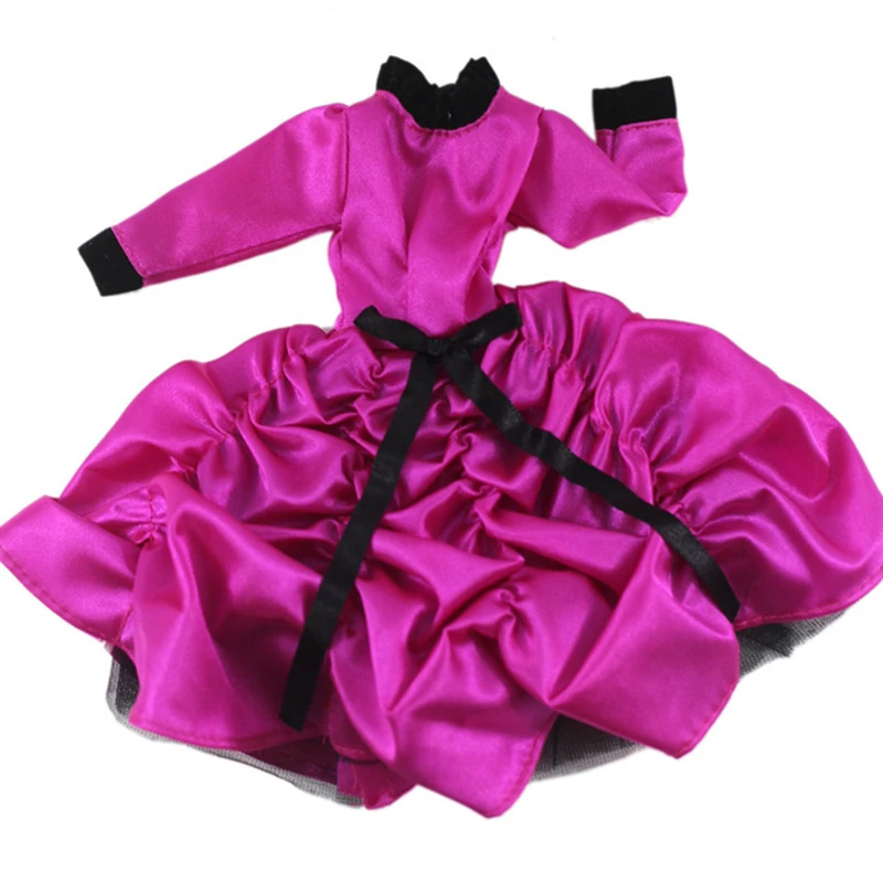 

Violet Dress Outfit for Barbie 1/6 30cm BJD FR Doll Clothes Accessories Play House Dressing Up