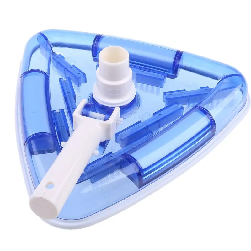 

Transparent Triangle Spa Vacuum Head Swimming Pool Surface Cleaning Tool