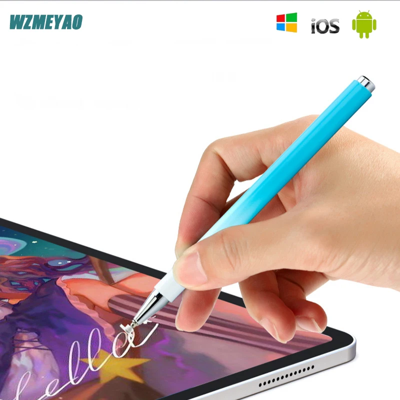 

For Ipad Android Stylus Pen Suitable Touch Capacitive Screen Built-in Replacement Disc Nib Magnetic Cap Drawing Writing Games