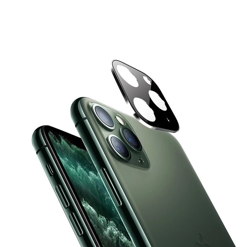 Metal Back Camera Lens Alloy Protector Full Cover Guard For iPhone X XR XS 11 Pro Max Explosion-proof Titanium Screen | Мобильные