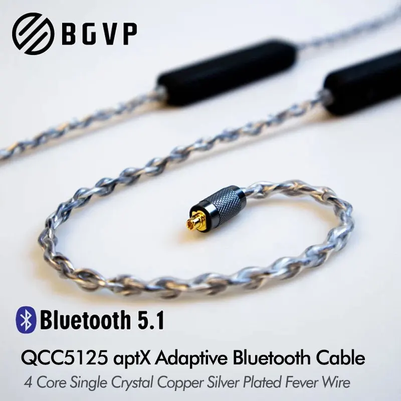 2021 последняя Беспроводной Bluetooth 5 1 APT X адаптивной аудио кабель QCC5125 высокое