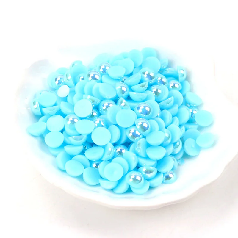 Полукруглая акриловая искусственная Фотосумка AB искусство ногтей украшение для