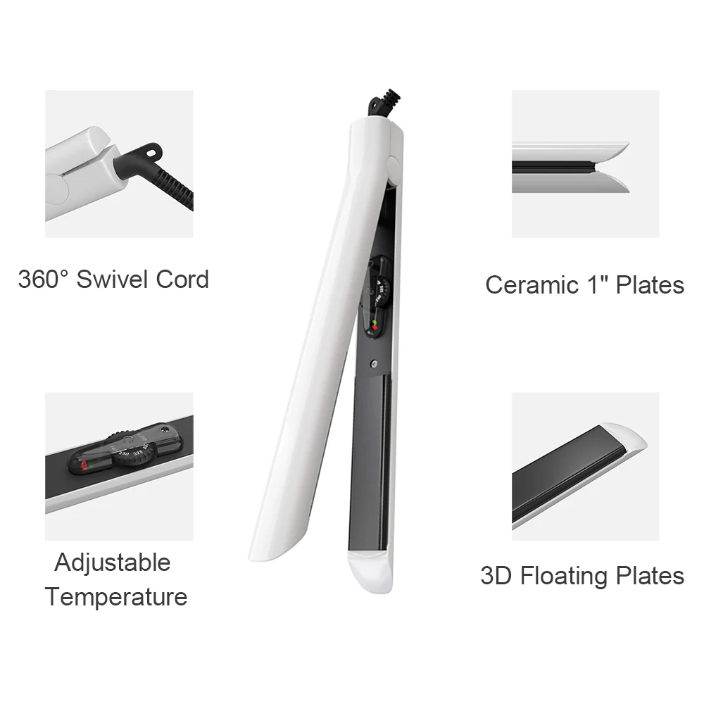 IRUI выпрямитель для волос 2 в 1 утюжок выпрямления и завивки профессиональные