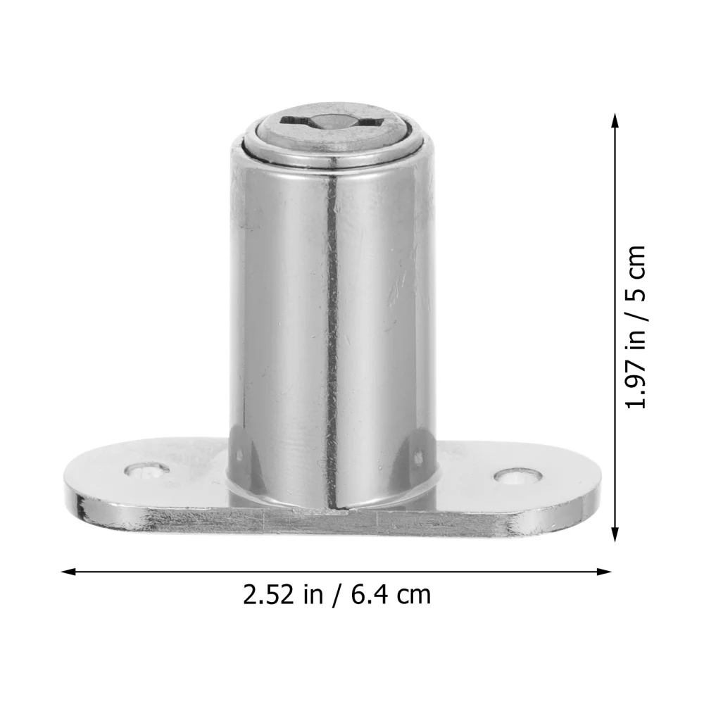 

2pcs Push Plunger Lock Drawer Lock Sliding Door Desk Wardrobe Furniture Locker