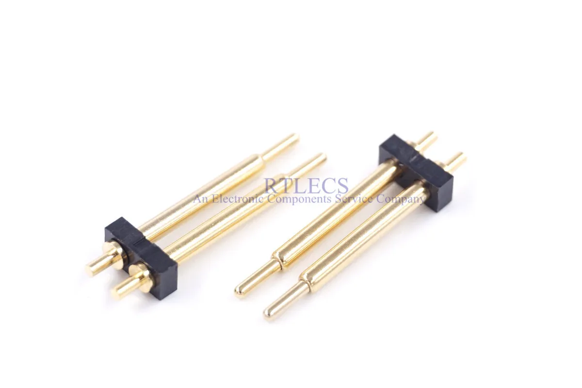 100 шт. пружинный контактный разъем Pogo 2 Pin 54 мм шаг 3 5 4 6 7 8 9 высота сквозного