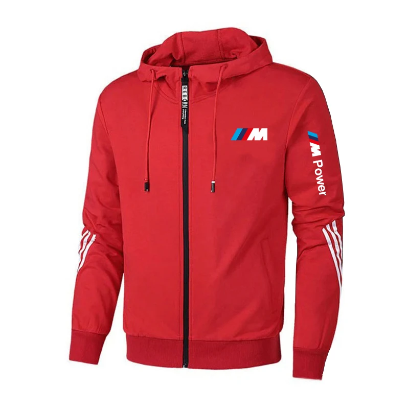 

Car Logo BMW M Brand Power Men's Clothing Outdoor Sweatshirt Casual Male Jacket Hoodies Quality SportWear Harajuku Outwear