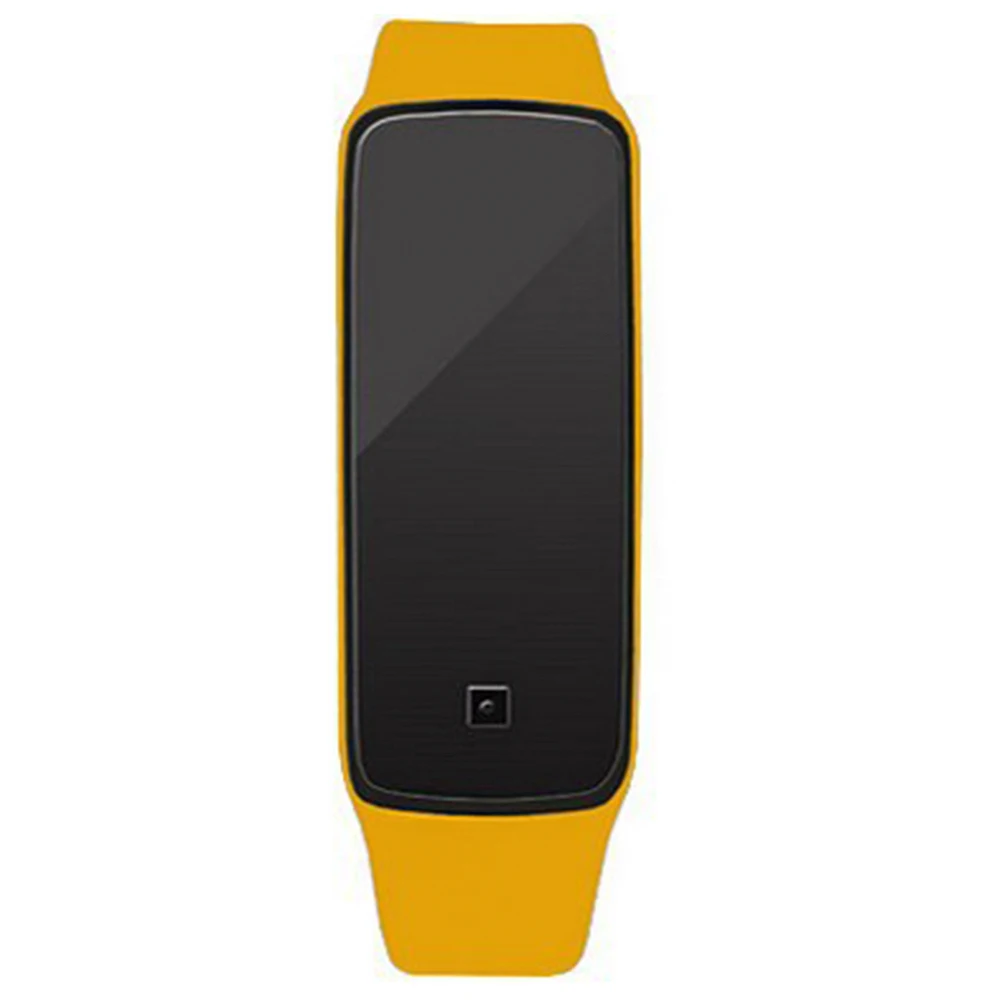 Yellow Электронные часы, цифровые мужские часы, женские часы, montre homme, умные спортивные часы, ручное кольцо, часы, Led, спортивные, модные - Цвет: Yellow