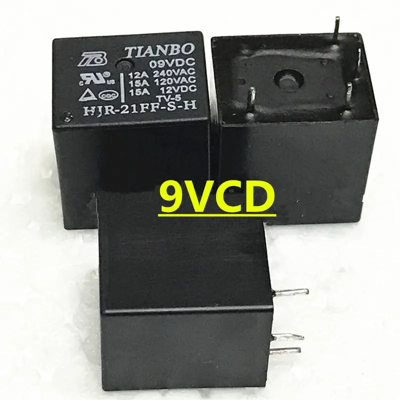HJR-21FF-S-H HJR-21FF-S-H-12VDC HJR-21FF-S-H-12V 4 контакта 15A 9VCD 12VDC 24VCDPower реле
