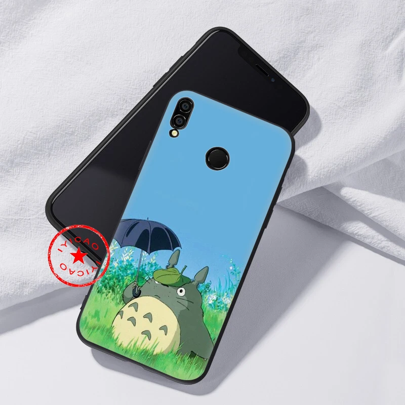 IYICAO Мой сосед Тоторо мягкий чехол для huawei Honor 20 10 9X9 8X 8C 8 7X 7A 6A Lite Pro View Note телефона |