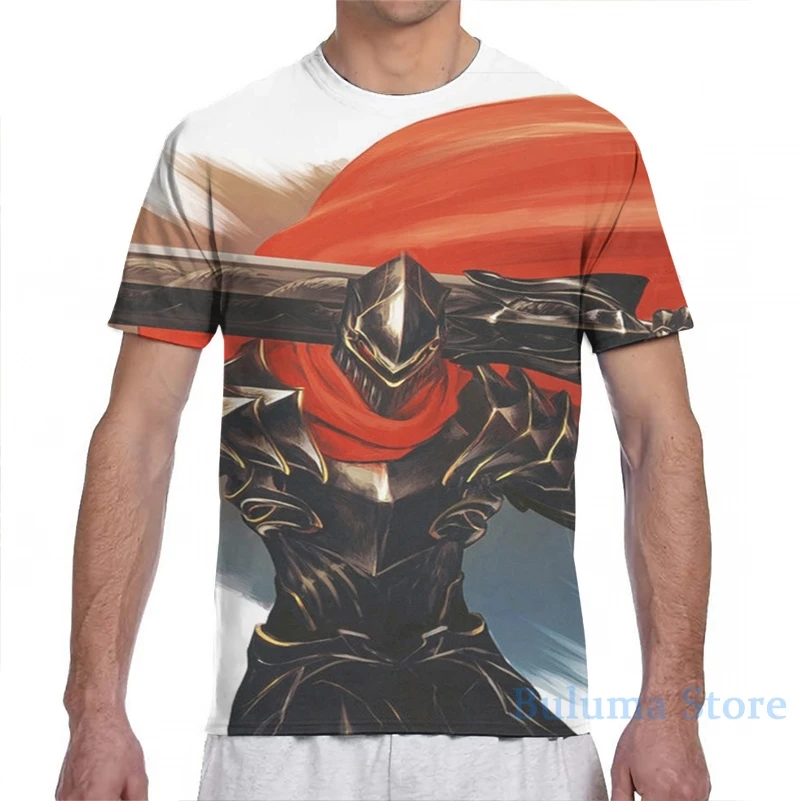 Ainz ooal платье OVERLORD BERSERKer Мужская футболка женская с принтом модная для девочек