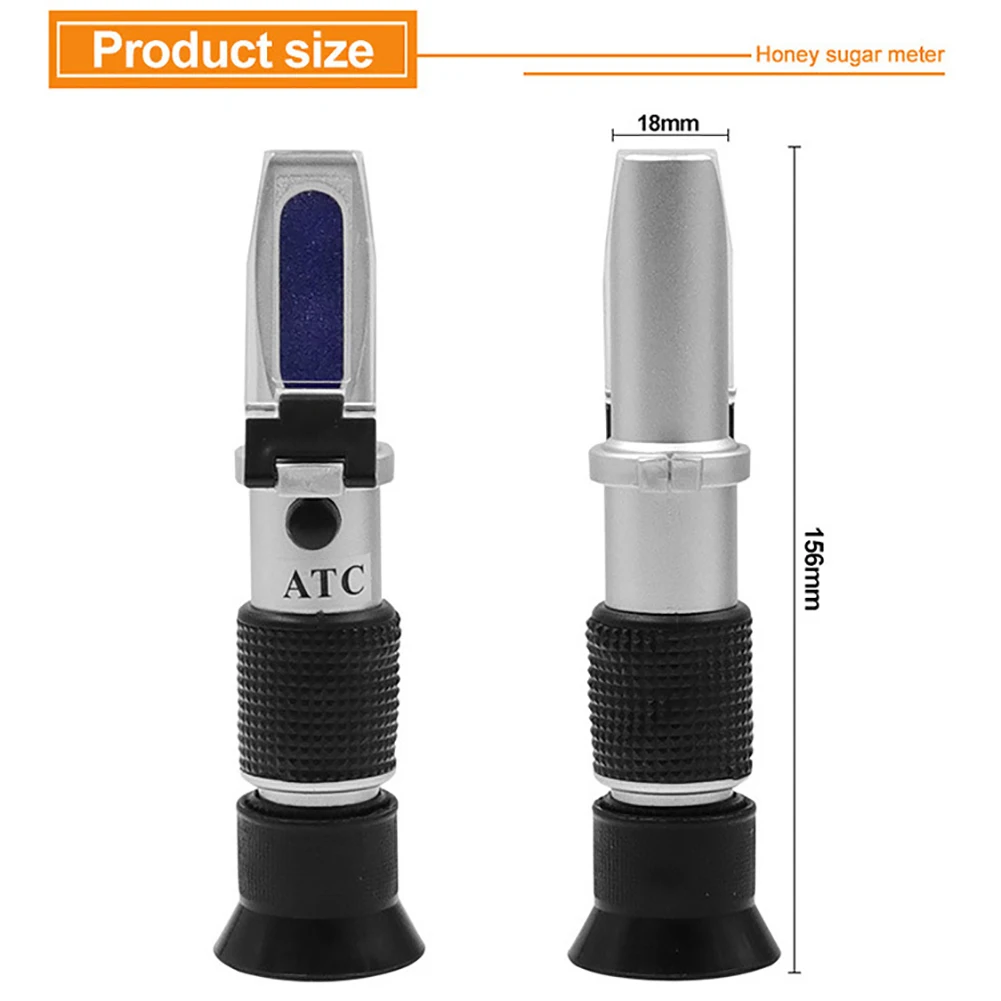 

RZ Automotive Antifreez Refractometer Freezing point Urea Adblue Battery fluid Glass water tester meter ATC Tool RZ115