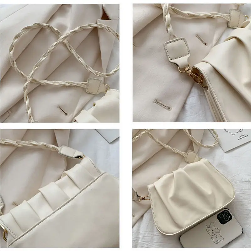 

Cross Body Bag Woman Hasp Small Crossbody Bags Female Pu Leather