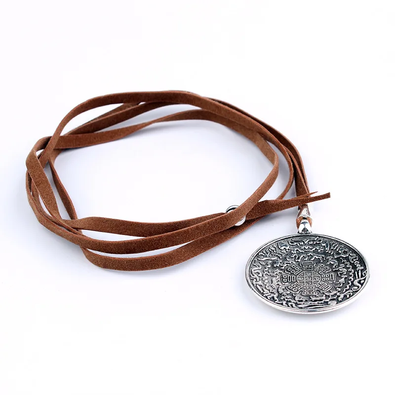 Богемная накидка ожерелье двустороннее Бохо ювелирные изделия хиппи