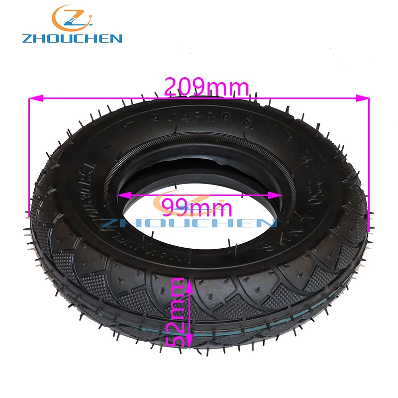 

2.50-4 Pneumatic tires, trolleys, electric car tires, tiger car tires, rubber tires