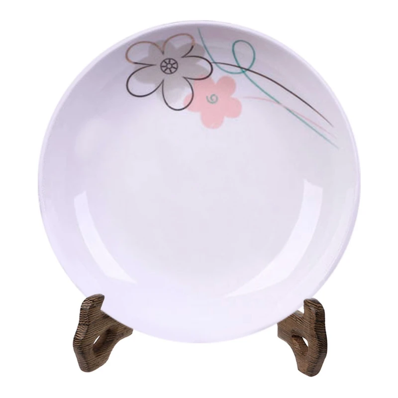 3-7 дюймовая Высокая деревянная подставка-держатель для тарелок фотографий