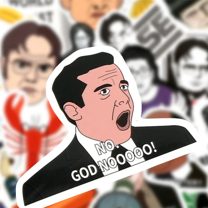 Забавные Стикеры с надписью друзья ТВ шоу забавные наклейки чемодан для