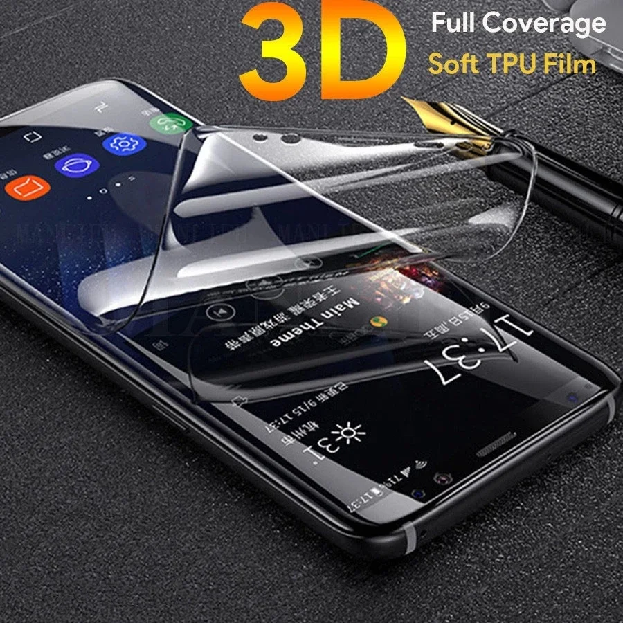 

Curved Hydrogel Film For LG V40 V30 Plus Full Cover Screen Protector For LG V30plus Explosion Proof Protective Film Glass