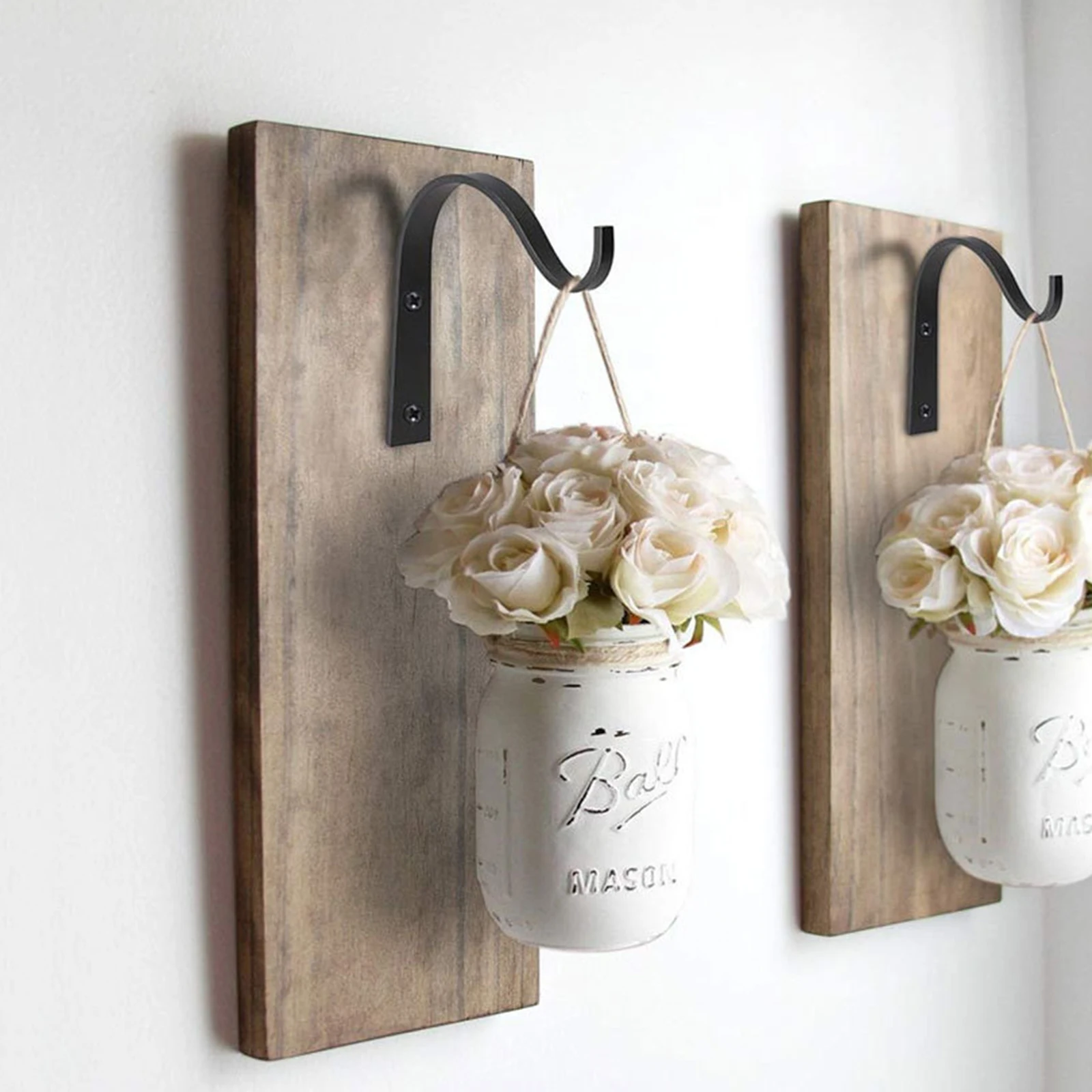 3/4 шт. цветочный горшок крюк завод вешалка крючок настенное крепление держатель