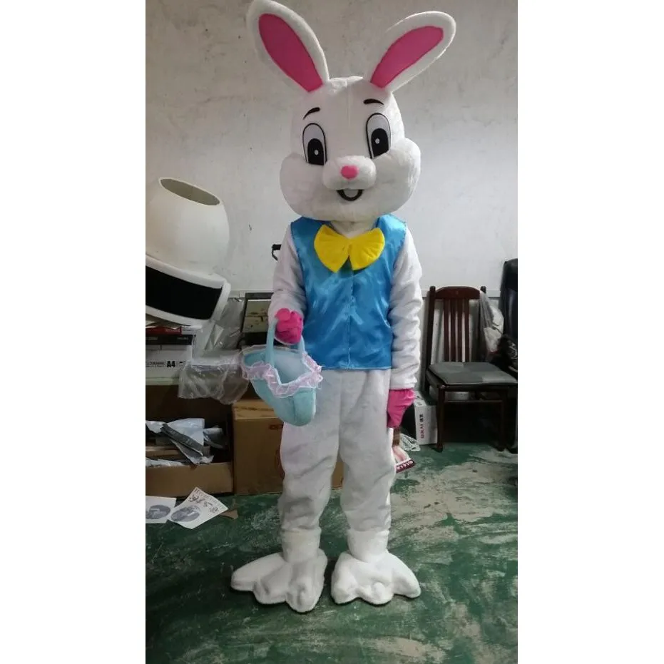 

Cosplay Costumes Cakes Professional Easter Bunny Mascot Costume Bugs Rabbit Hare Easter Adult Mascot Theme Origin