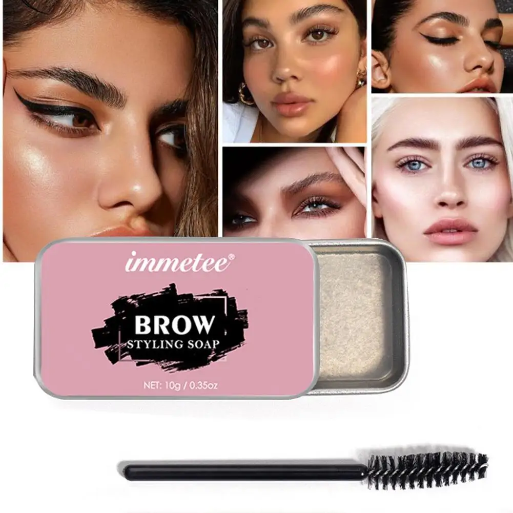 

Wild Eyebrow Shaping Soap Long-lasting Waterproof Natural Eyes Brow Styling Cream Eye Makeup Brows Shaping Kit