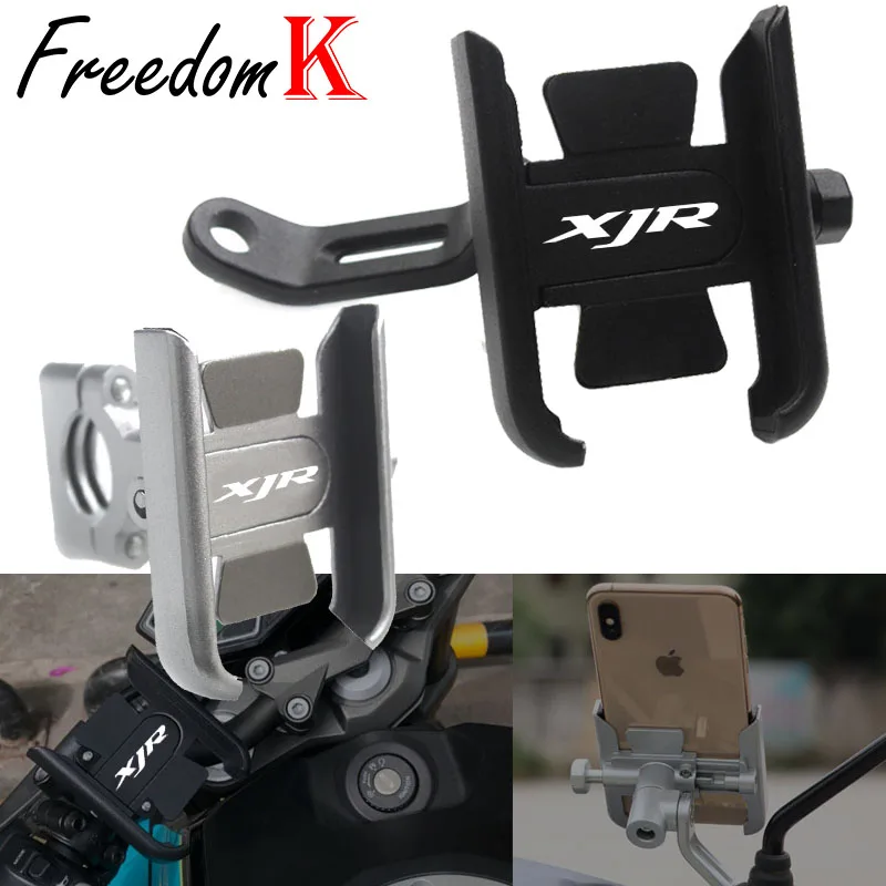 

For YAMAHA XJR1200 XJR1300 XJR 1200 1300 Motorcycle CNC Handlebar Mobile Phone Holder GPS Stand Bracket