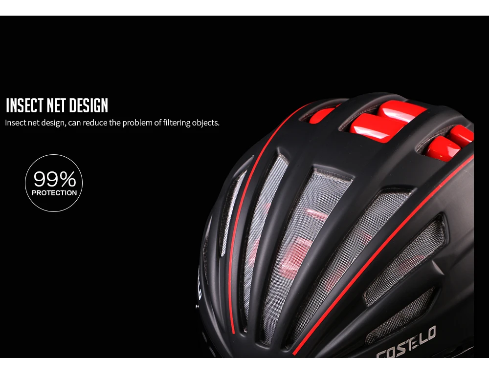 Costelo велосипедный шлем 4 цвета MTB дорожный велосипедный шлем скоростной Airo RS Ciclismo очки горные супер цена
