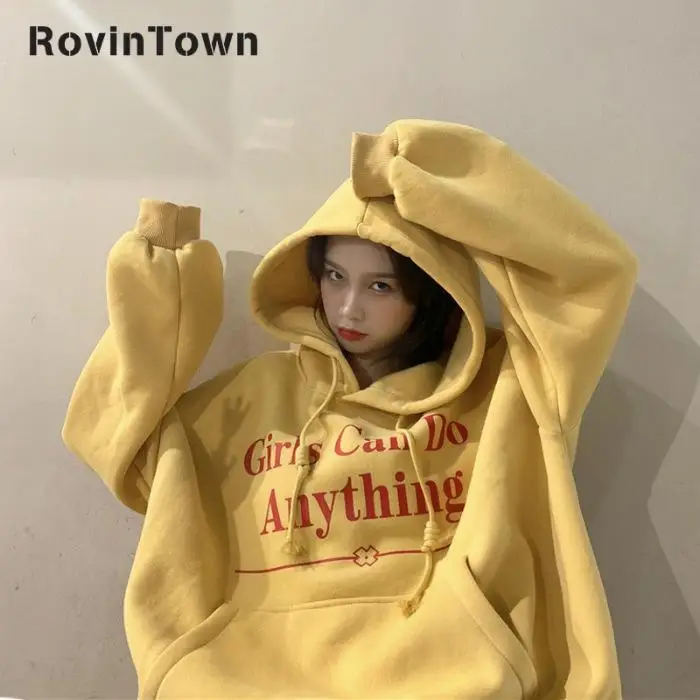 Женская толстовка с капюшоном и надписью желтая/серая/зеленая Толстовка в стиле K