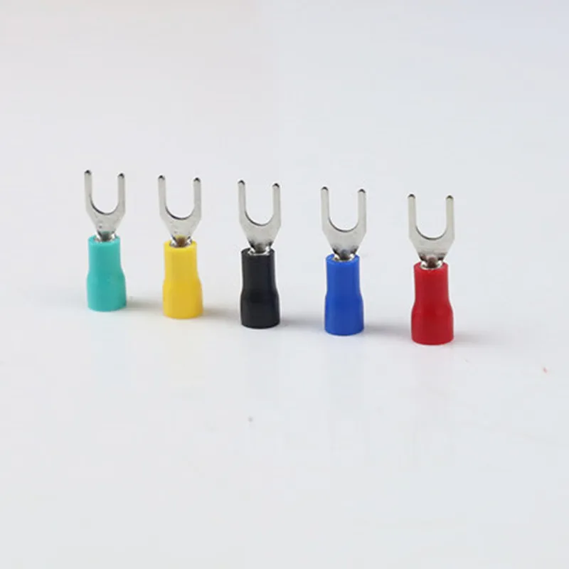 100 шт. планшетоны для кабелей 22 ~ 16AWG|fork spade|wire connectorwire crimps |