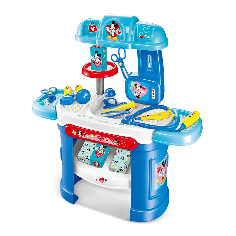 

Оригинальный оригинальный медицинский набор Disney с Микки, детский стетоскоп, врач, детская игрушка для инъекций, детский стетоскоп для инъек...