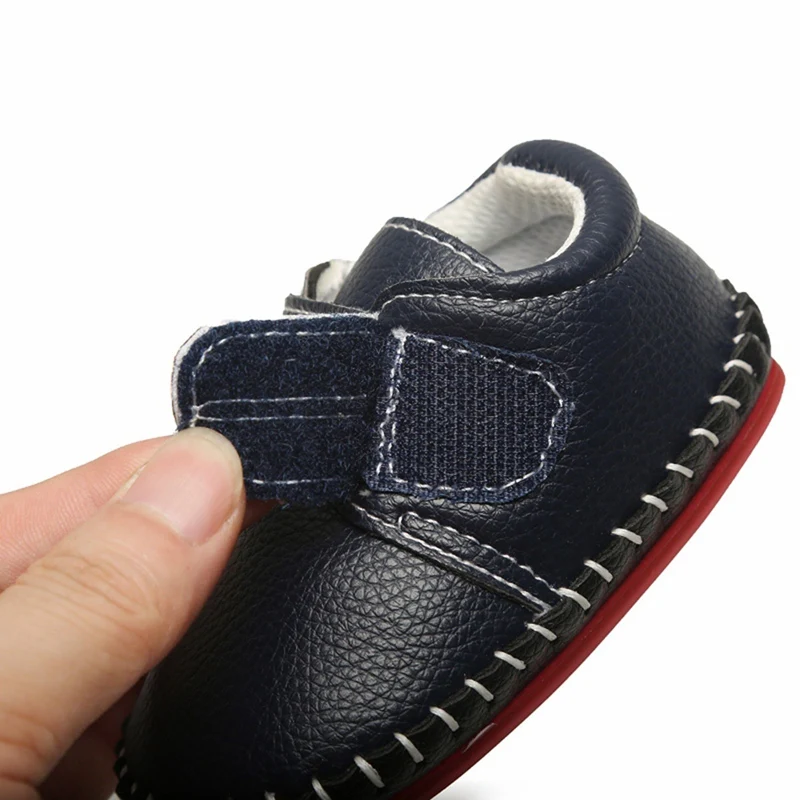 Осенние Нескользящие кроссовки со звездами для маленьких мальчиков 2 цвета обувь