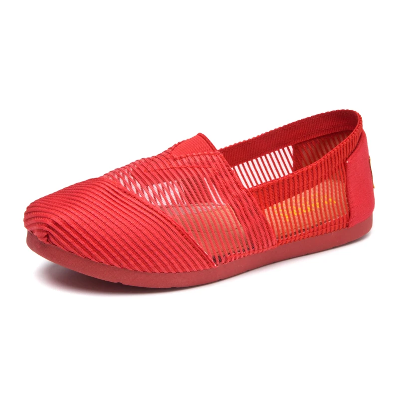

Women Casual Boat Shoes Ladies Slip On Ballet Flats Comfy Soft Zapatos Mujer Red Black Walking Footwear 2021 Spring New Loafers