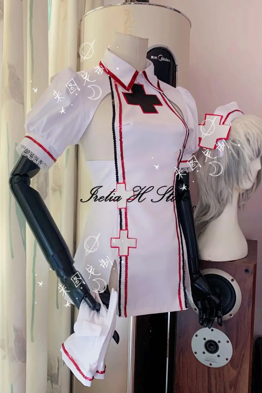 

custom size Prinz Eugen Azur Lane Game Cosplays Fan art nurse Prinz Eugen Cosplay Costume