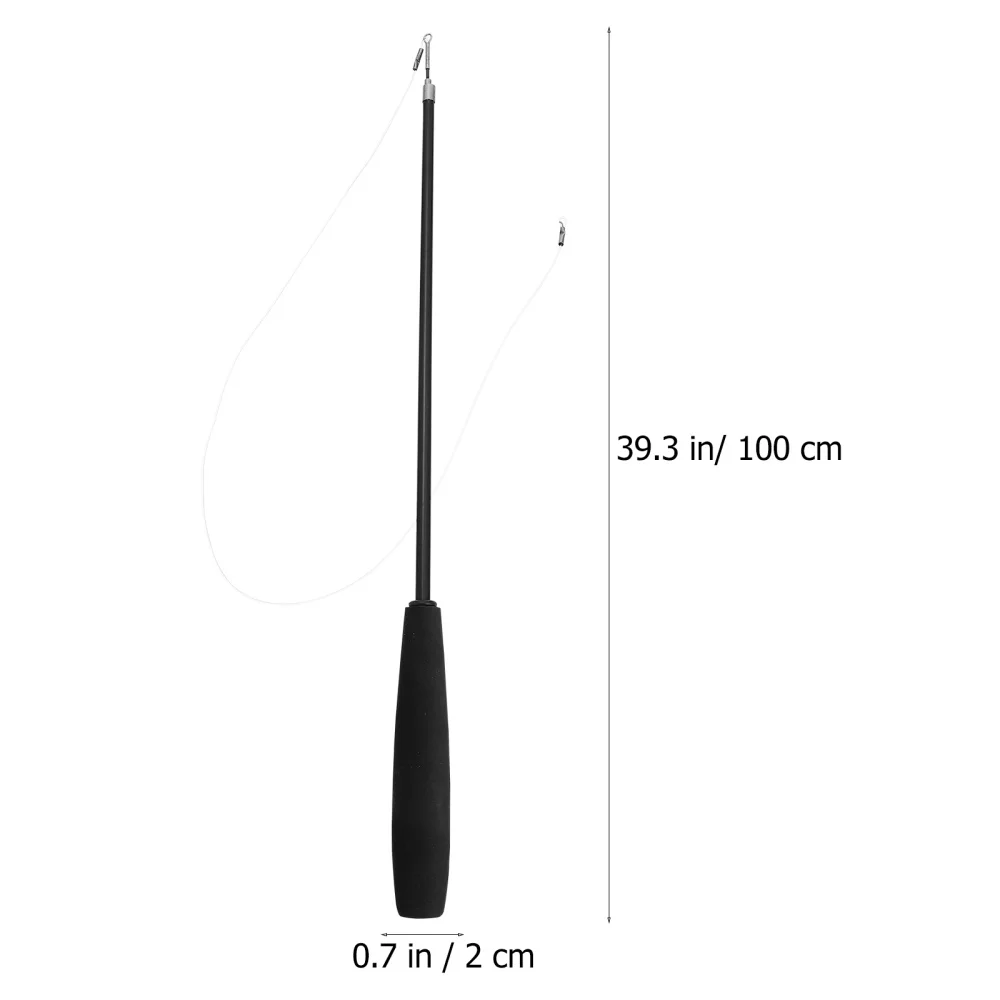 

11Pcs Pet Cat Telescopic Fishing Stick Rod with Replacing Feather and Plush