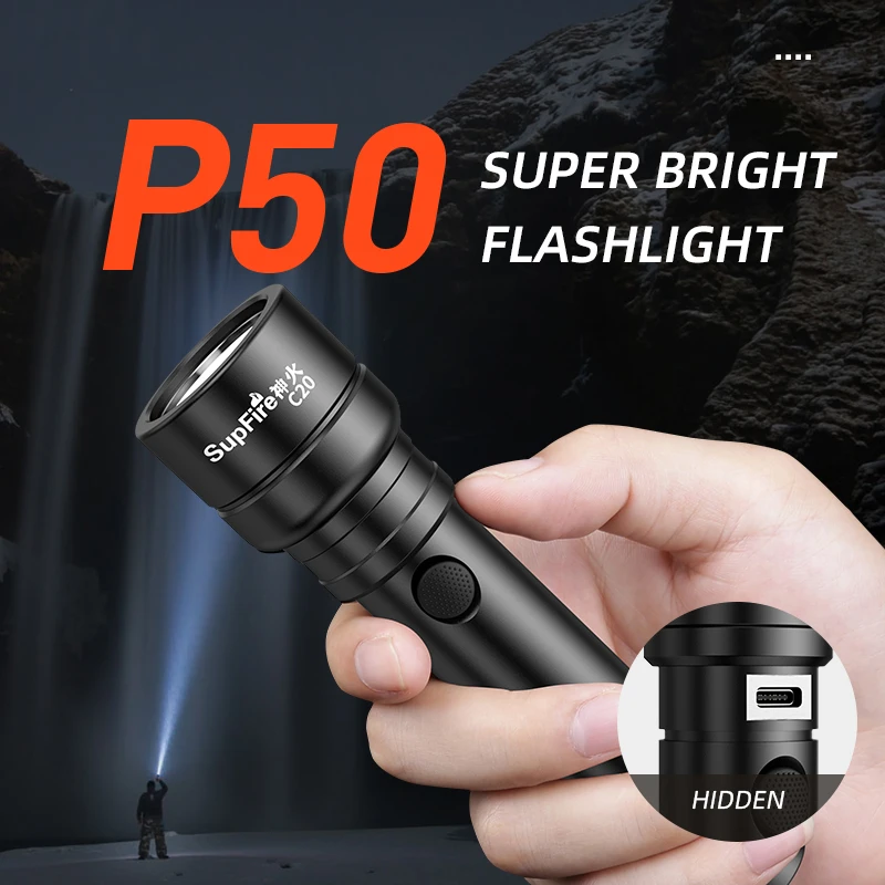 Led Flashlight Diving Lamp Camping Lantern Bicycle Lighting Torch Tactical Flashlight for Hunting Lampe Torche Work Light
