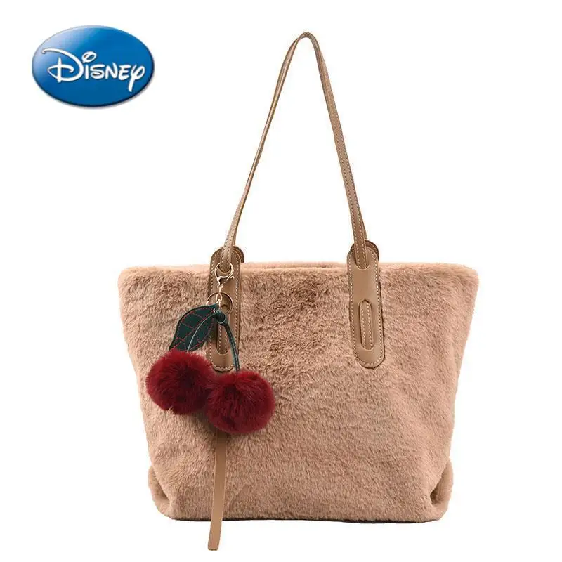 

New Disney Cartoon Woman Shoulder Bag High Quality Handbag Large Capacity Shopping Bag Tote Bag Luxury Female Bag Christmas Gift