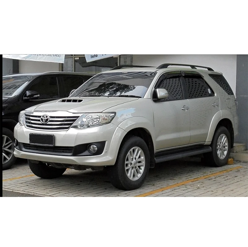 Автомобильный дефлектор бокового окна для TOYOTA Fortuner 2012 2013, оконный козырек, дефлектор от солнца и дождя, защита от солнца