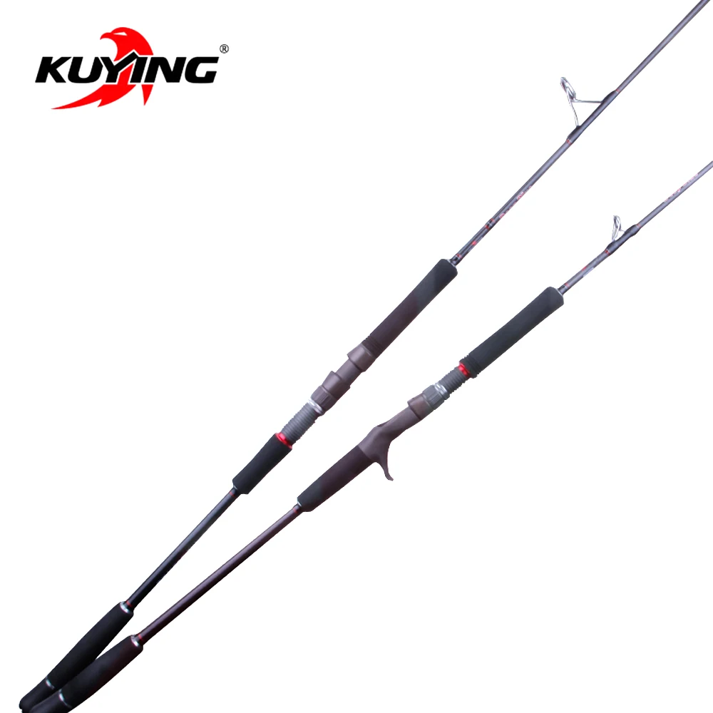 買取 Kuying-スピニングフィッシングロッド,カーボンファイバー釣り竿,深さ1セクション,1.56m 1.68m