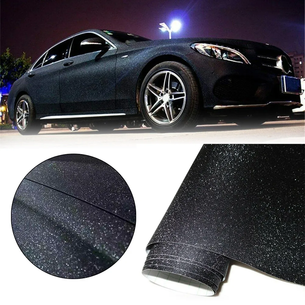 

Body Car Wrap Cover Film DIY Decal Decor Diamond Foil Glitter Matte Sandy